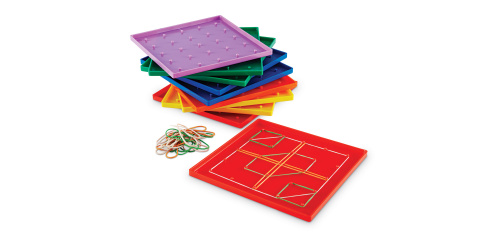 GEOPLOČA 5 x 5, komplet 10 kom