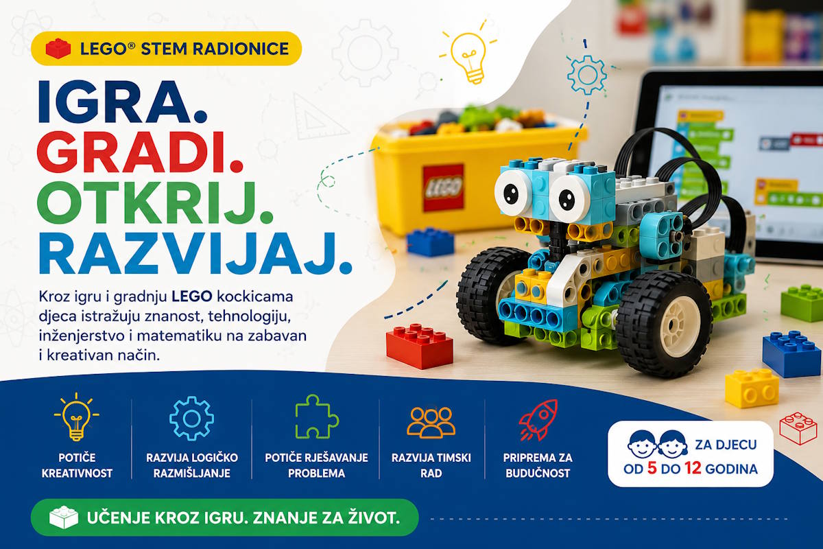 LEGO STEM radionice za djecu