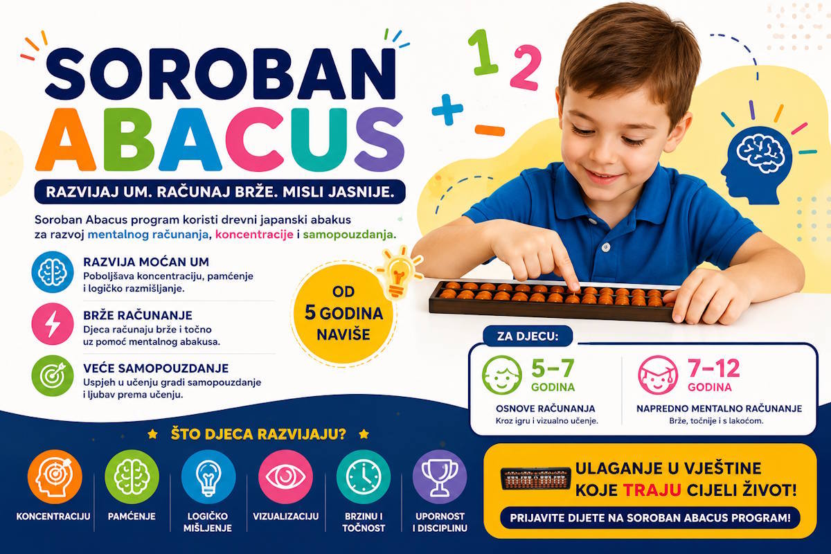 Soroban Abacus program za djecu